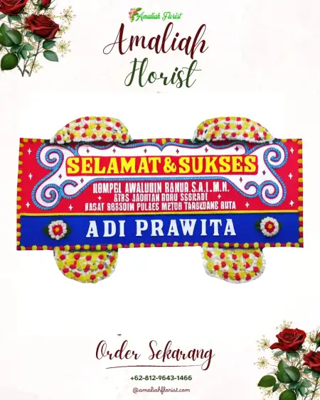 Papan Bunga Ucapan Selamat Sungai Dama